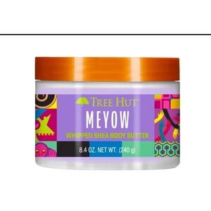 Tree Hut MEYOW Whipped Shea Body Butter 8.4 oz Hydrating Blackberry Lilac Musk